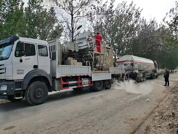 液氮泵车的安全操作注意事项