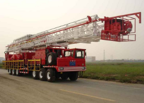 修井机折叠发起前的检查与准备作业