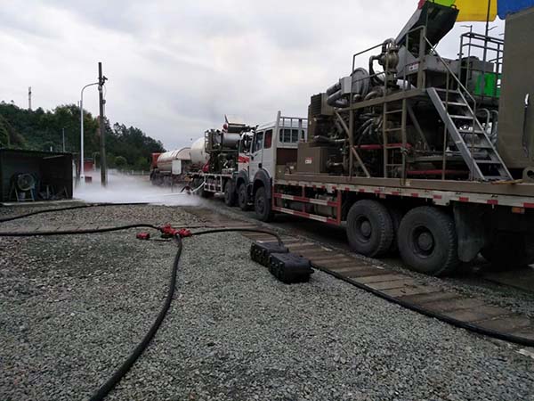 液氮泵施工现场