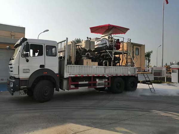 液氮泵施工现场