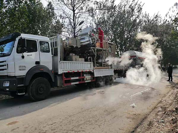 山东潍坊360K液氮泵施工现场