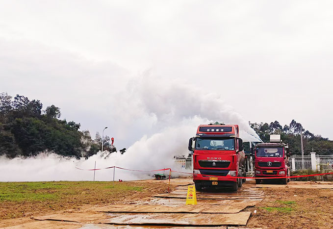 液氮泵施工现场