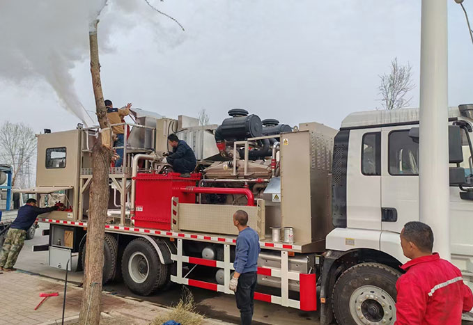 液氮泵施工现场