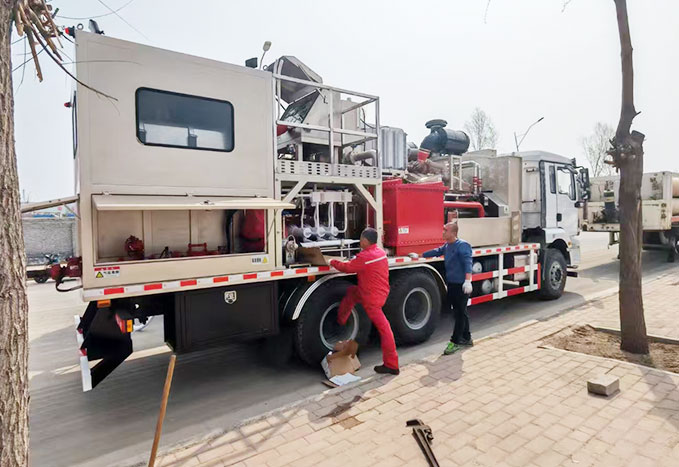 液氮泵施工现场