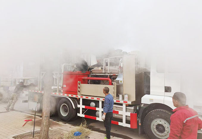 液氮泵施工现场