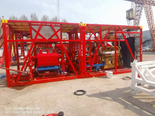 祥龙石油成功发货了一台海洋千型泵